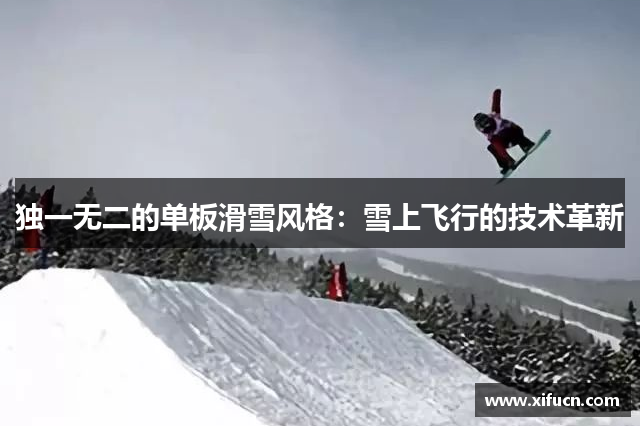 独一无二的单板滑雪风格：雪上飞行的技术革新